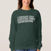 Funny custom Thanksgiving family Trui (Voorkant)