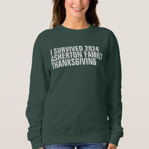 Funny custom Thanksgiving family Trui