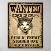 Funny custom want poster (Voorkant)