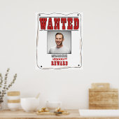 Funny Custom Wanted Poster (Keuken)