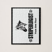 Funny Custom Zebra Lovers Legpuzzel (Verticaal)