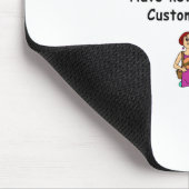 Funny Customer Service Gezegde Muismat (Hoek)