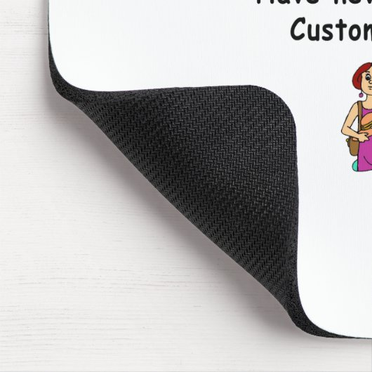 Funny Customer Service Gezegde Muismat (Hoek)