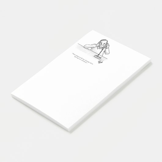 Funny Customer Service Humor Post It Notes (Schuin)