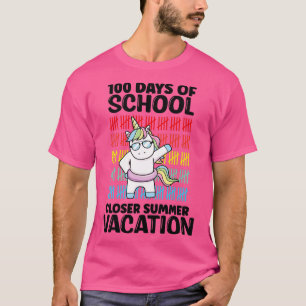 Funny Cute, 100 dagen school, dichterbij de zomerv T-shirt