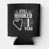 Funny Cute 1e Jubileum Couples getrouwd 1 jaar Blikjeskoeler (Voorkant)