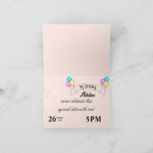 Funny Cute Avocado Birthday Kaart (Binnen)