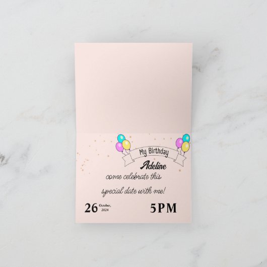 Funny Cute Avocado Birthday Kaart (Binnen)