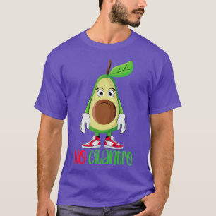 Funny Cute Avocado Guacamole No Cilantro T-shirt