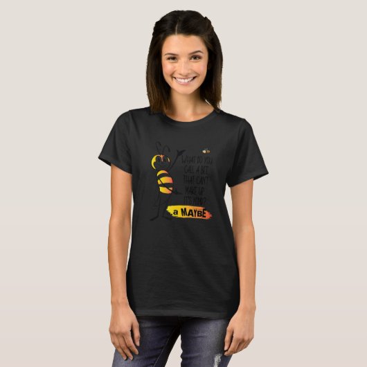 Funny Cute Beekeeping Honey Lover What Do you Call T-shirt (Voorkant volledig)
