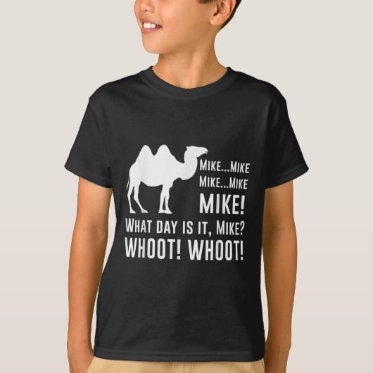 Funny Cute Camel Quotes About Hump Day Funny Quote T-shirt (Voorkant)