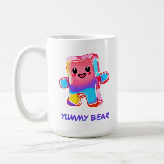 Funny Cute Candy Gimme Gummy Bear Koffiemok (Links)