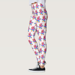 Funny Cute Candy Gimme Gummy Bear Leggings