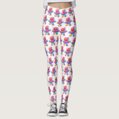 Funny Cute Candy Gimme Gummy Bear Leggings (Voorkant)