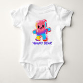 Funny Cute Candy Gimme Gummy Bear Romper (Voorkant)