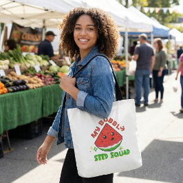 Funny cute cartoon Kawaii Drawing illustration Tote Bag