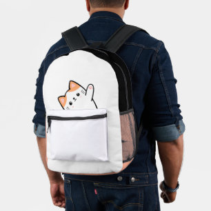 Funny Cute Cat Bedrukte Rugzak