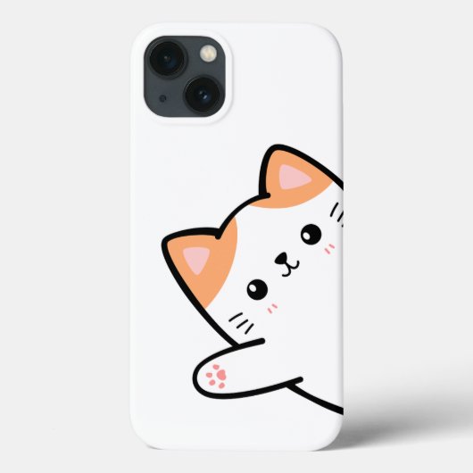 Funny Cute Cat Case-Mate iPhone Case (Achterkant)