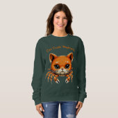 Funny Cute Cat Crab Creature Tee for AnimalT-Shirt Trui (Voorkant volledig)