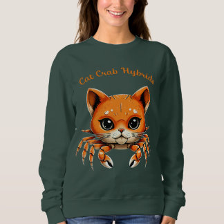 Funny Cute Cat Crab Creature Tee for AnimalT-Shirt Trui