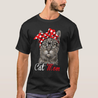Funny Cute Cat Mam voor kattenbroodjes Kat Eigenaa T-shirt