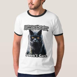 Funny cute cat meme for cat lovers and cat owners t-shirt