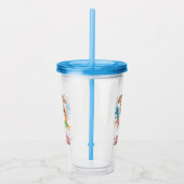 Funny Cute Cat | Soms praat ik met mezelf Acryl Drinkbeker (Rechts)