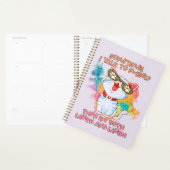 Funny Cute Cat | Soms praat ik met mezelf Planner (Display)