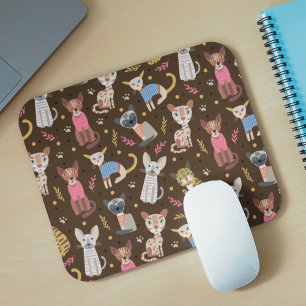 Funny Cute Cats Mousepad Muismat