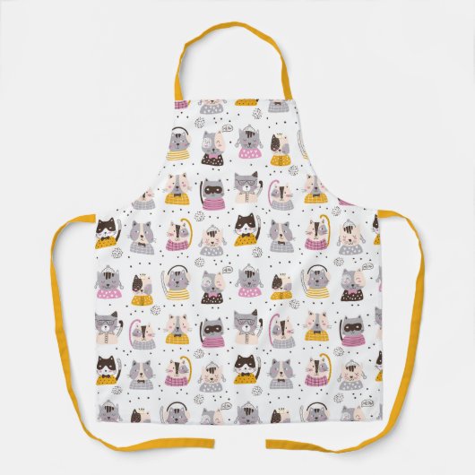 Funny Cute Cats Schort (Voorkant)