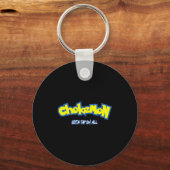 Funny Cute Chokemon Jiu Jitsu Sleutelhanger (Voorkant)