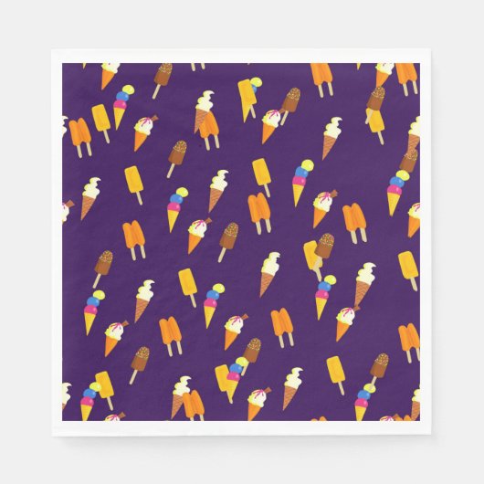 Funny Cute Cone Cone Pattern Servet (Voorkant)