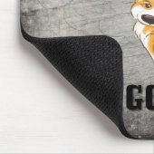 Funny Cute Corgi Dog Quottes Wooden Box Sign Muismat (Hoek)