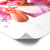 Funny Cute Cud Says Six Seven Valentine's Day 67 M Poster (Hoek)