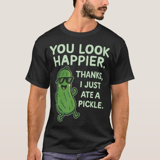 Funny Cute Dill Pickle Lover Pun Shirts Sarcastic (Voorkant)