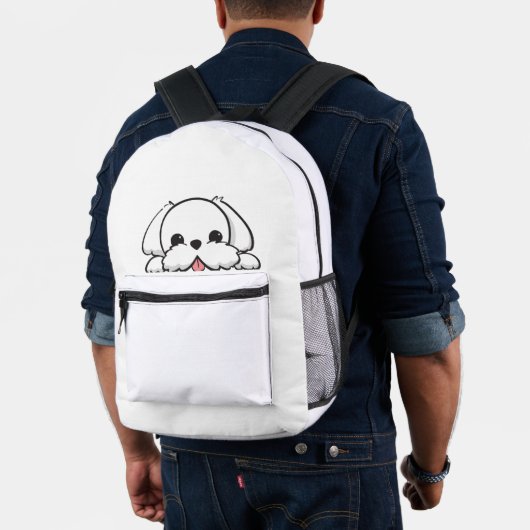 Funny Cute Dog Bedrukte Rugzak (Insitu (model))