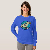FUNNY CUTE DOG LONG SLEEVE T-SHIRT (Voorkant volledig)
