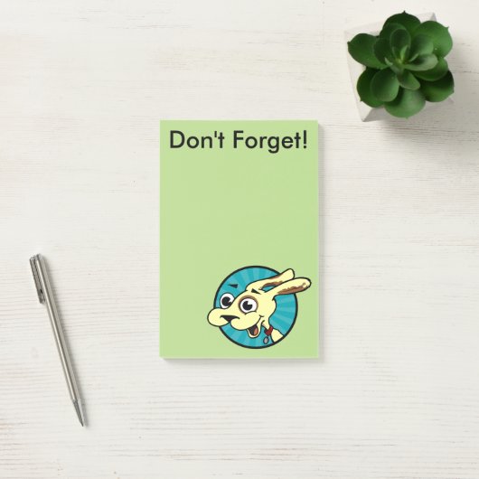FUNNY CUTE DOG POST-IT NOTEPAD POST-IT® NOTES (Kantoor)