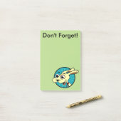 FUNNY CUTE DOG POST-IT NOTEPAD POST-IT® NOTES (Op bureau)