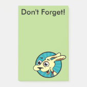 FUNNY CUTE DOG POST-IT NOTEPAD POST-IT® NOTES (Voorkant)