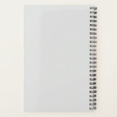 Funny Cute Dog Puppy Hiking Personalized 2026 Planner (Achterkant)