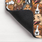  Funny Cute Dogs Facs Muismat (Hoek)