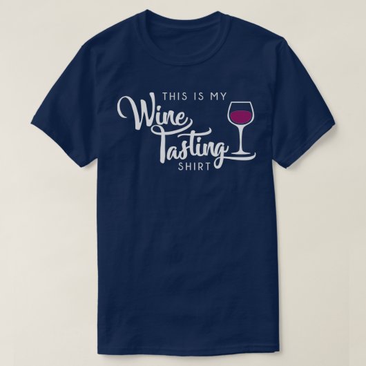 Funny Cute Drink Wine Lover Gift T-shirt (Design voorkant)