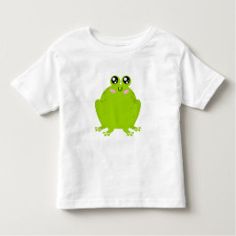 Funny Cute Frog Kinder Shirts