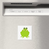 Funny Cute Frog Magneet (Insitu (Vaatwasser))