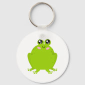 Funny Cute Frog Sleutelhanger (Voorkant)