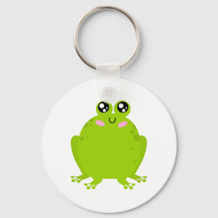 Funny Cute Frog Sleutelhanger