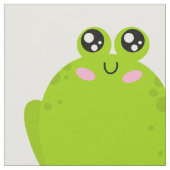 Funny Cute Frog Stof (Close Up)