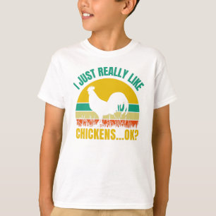 Funny Cute Gift for Pet Chicken Lovers T-shirt