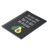 Funny Cute Gifts For Avocado Lovers Fruit Food  Notitieboek (Linkerzijde)